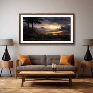 Licht am Horizont Poster
