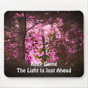 Licht auf dem Pfad Inspiration Mousepad
