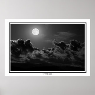 Licht des Vollmonds Poster