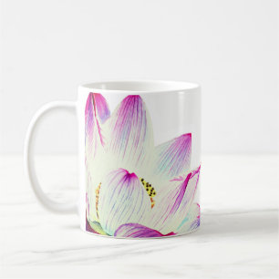 *~* Licht gefüllte Yoga-Massage Etheral Lotuss Kaffeetasse