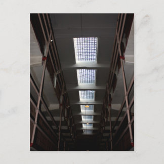 Licht im Gefängnis von Alcatraz Postkarte