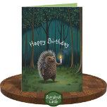Licht in den dunklen Igel Friend Happy Birthday Karte<br><div class="desc">Karten zeigen euren Lieben, die dir wichtig sind, und dass sie die Zeit und Mühe verdienen, die in ein gut durchdachtes personalisiertes Memento deiner Liebe für sie fließt. Dieses ist ein einfaches, herzerwärmendes und völlig originelles! Diese Karte kann für viele verschiedene Anlässe oder herzerwärmende Momente zwischen Menschen, die sich um...</div>