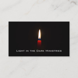 Licht in der Dunkelheit Visitenkarte