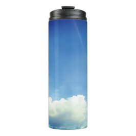 Licht in der Wolke Thermosbecher