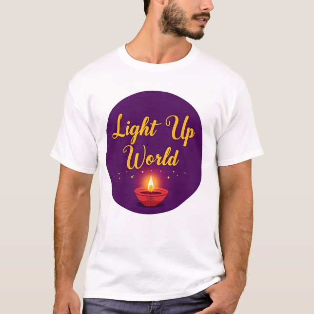 Licht in die ✨ | Minimal Elegant T-Shirt (Vorderseite)