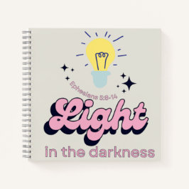 Licht in Dunkelheit-Notebook/Journal Notizbuch