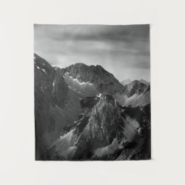 Licht in majestätischen Bergen Wandteppich