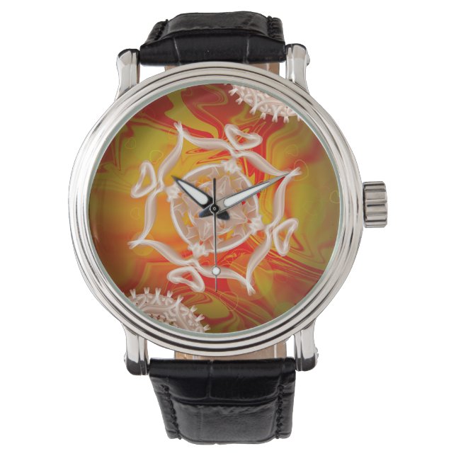 Licht in meinem Herzen Armbanduhr (Vorderseite)