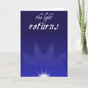 Licht kehrt zurück Karte