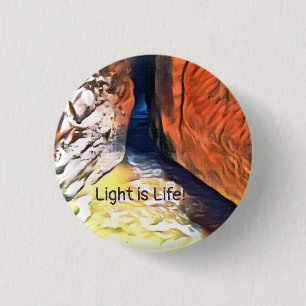 Licht - Küste Stony Crevasse Button