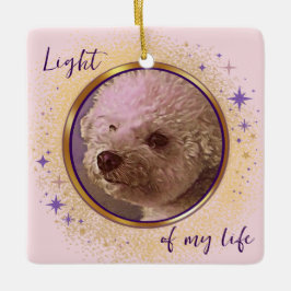 Licht meines Lebens Keramikornament