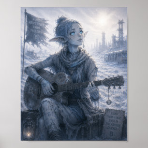 Licht / Musiker / Eisige Einöde Poster