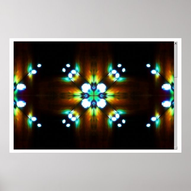 Licht - Negativ Poster (Vorne)