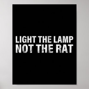 Licht nicht das Licht der Ratte Weihnachten 1 Poster