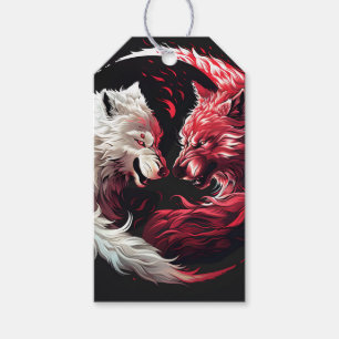 Licht Schatten Wolf Geist Tier Fantasy Geschenkanhänger