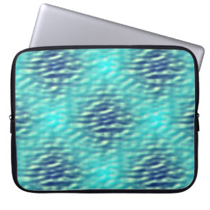 Licht und Dunkel-Pool-Wassermuster Laptopschutzhülle