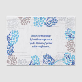 Licht und Luft-Hydrangea-Muster Seidenpapier