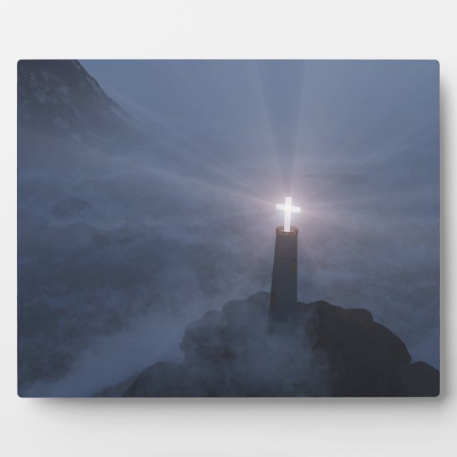 Licht und Rettung Foto Plaque Fotoplatte (Vorderseite)