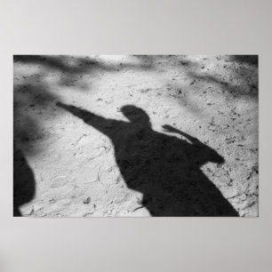 Licht- und Schattenfotografie-Poster Poster