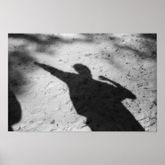 Licht- und Schattenfotografie-Poster Poster