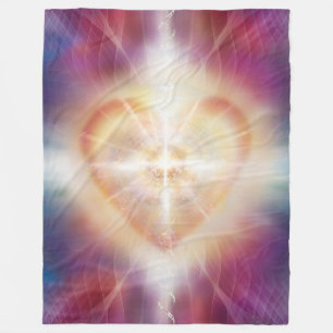 Licht V076 in Schatten 45 Fleecedecke