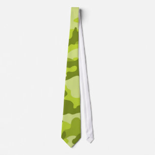 Licht, Zitronengrüne Camouflage, Camouflage Krawatte