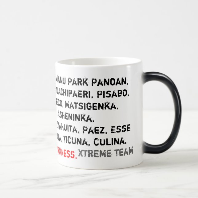 Licht zur Dunkelheits-Tasse Verwandlungstasse (Rechts)