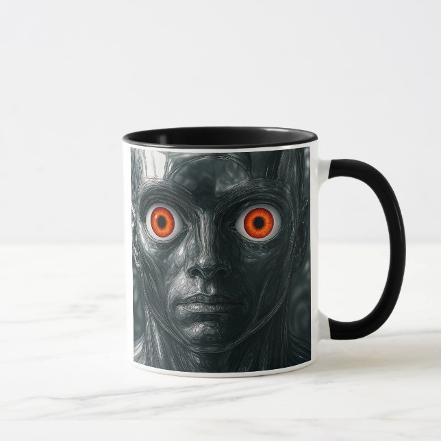 Lichtaussenandroid Tasse (Rechts)