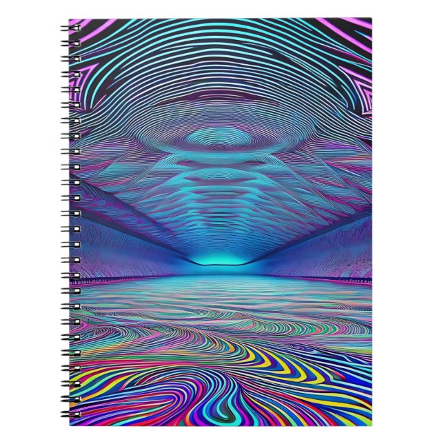 Lichtbild des Regenbogens, Notizblock (Vorderseite)
