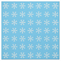 Lichtblau-weiße Schneeflockenmuster