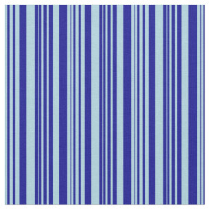 Lichtblaue und dunkelblaue Streifen/Linienmuster Stoff