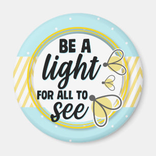 Lichtblicke sind ein Licht für alle, um inspirier Magnet