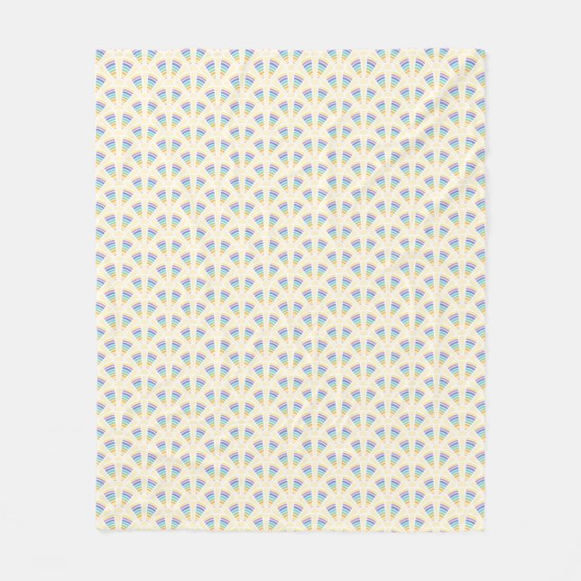 Lichtbögen Fleece Blanket (Vorderseite)