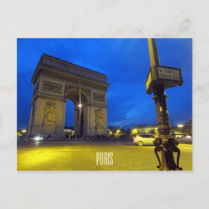 Lichtbogennachttriomphe Postkarte