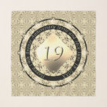Lichtbronze zum 19. Hochzeitstag Schal<br><div class="desc">Ok sie Liebe Mandalase und markante kühnen Designs UND es ist Ihr 19. Hochzeitstag? Dann haben Sie exklusiv in meinem Shop bei Zazzle den perfekten Schal für Ihre Liebste gefunden!</div>
