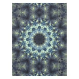Lichtdurchlässige KristallKaleidoskop-Mandala Tischdecke