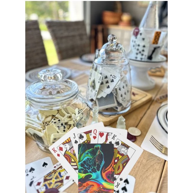 Lichtdurchlässige Kunstradkarten Spielkarten (Von Creator hochgeladen)