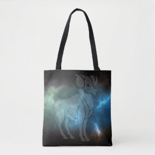Lichtdurchlässiger Widder Tasche