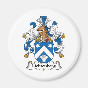 Lichtenberg-Familienwappen Magnet