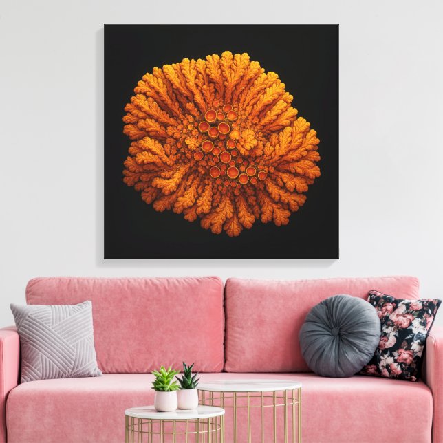 Lichtenkomposition - Leinwand Art Print (Insitu (Wohnzimmer))