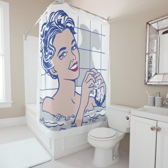 LICHTENSTEIN 3 DUSCHVORHANG (Beispiel)