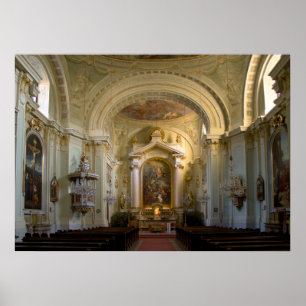 Lichtental Church Vienna Österreich Poster
