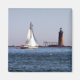 Lichter auf der Rampeninsel Magnet