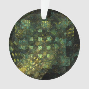 Lichter im Abstrakten Kunstakrylkreislauf der Stad Ornament
