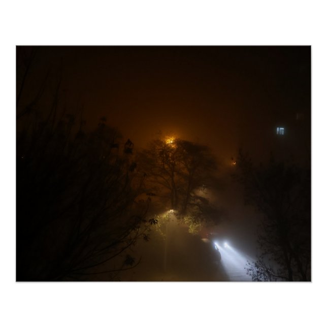 Lichter im Nebel Poster (Vorderseite)
