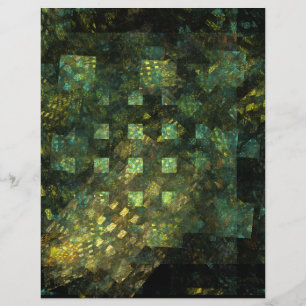 Lichter in der Stadt Abstract Art Flyer