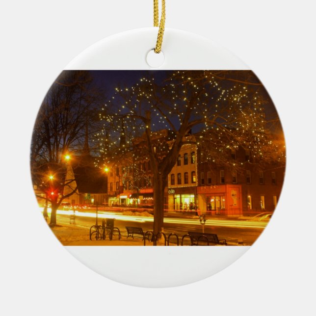 Lichter Northamptons in die Stadt Keramikornament (Vorne)