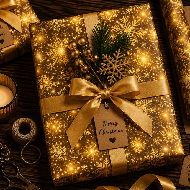 Lichter Weihnachtswalzer Geschenkpapier Set (Von Creator hochgeladen)