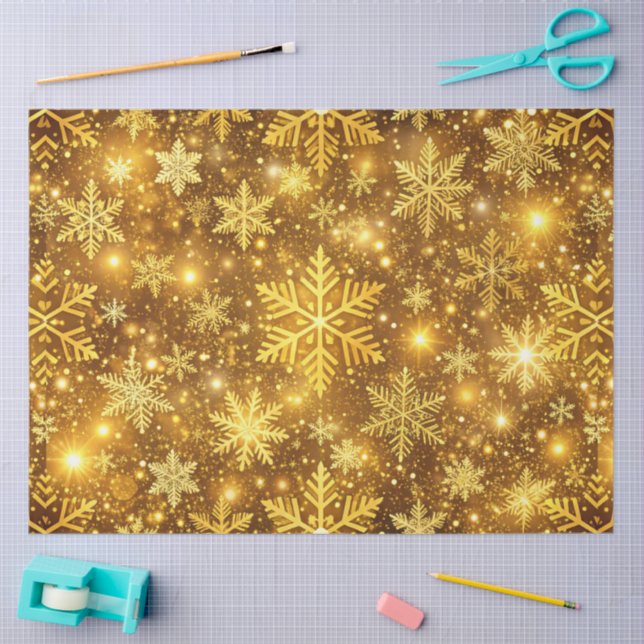 Lichter Weihnachtswalzer Seidenpapier (Basteln)