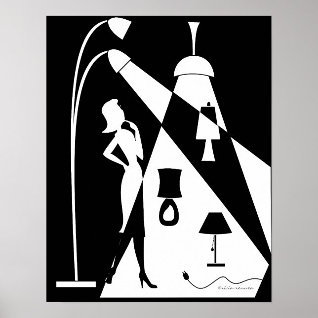 Lichterfahrung Poster (Vorne)